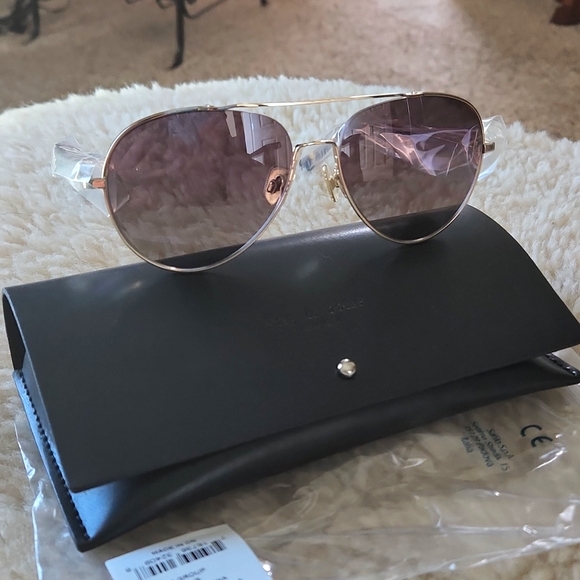 Gorgeous NWT Rag & Bone Aviator Sunglasses with Gradient Lens - Picture 3 of 14